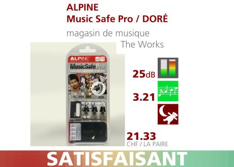 ALPINE Music Safe Pro - DORE. [RTS]