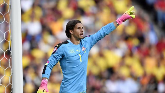 Yann Sommer s'est blessé à une cheville à l'entraînement. [Keystone - Martin Meissner]