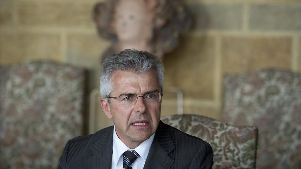 Claude Nicati, ancien procureur du Ministère public de la Confédération. [key - Jean-Christophe Bott]