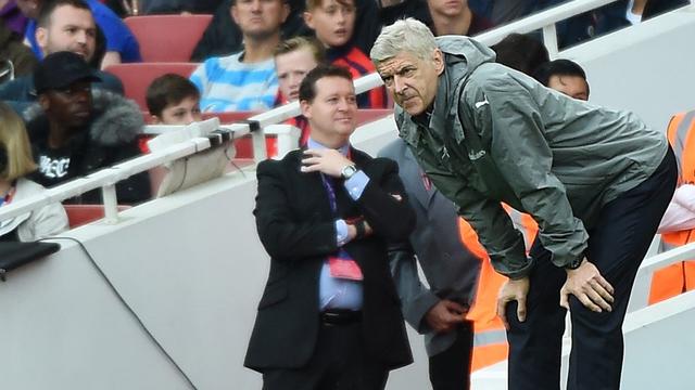 Wenger et ses "Gunners" connaissent un début de saison poussif. [Andy Rain]