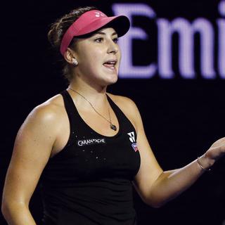 Belinda Bencic affrontait Sharapova pour la première fois. [A.Favila]