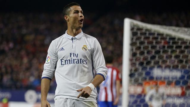 Cristiano Ronaldo retrouve son club formateur mardi soir. [Keystone - Francisco Seco]