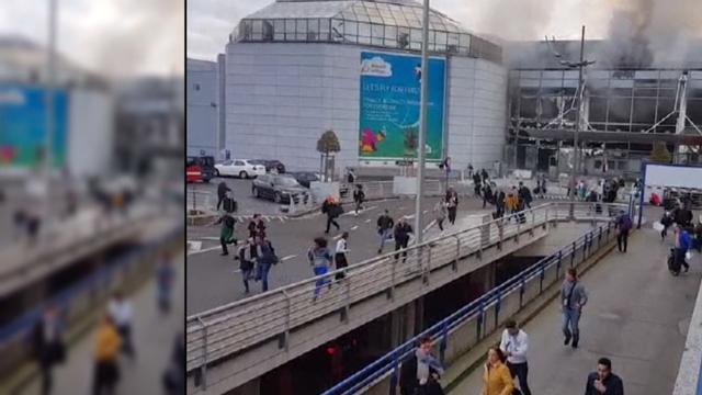 La Belgique, Bruxelles, touchés au coeur par une vague d'attentats terroristes. Après Paris, la capitale de l'Europe a vécu à son tour l'horreur. Pourtant le pays était en état d'alerte maximal depuis plusieurs mois et s'attendait au pire. Reportage et enquête. [RTS/Capture d'écran]