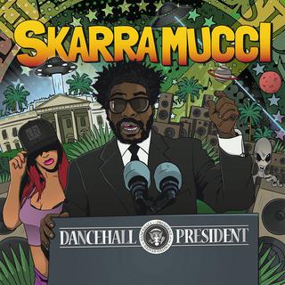 La pochette de l'album "Dancehall President" de Skarra Mucci. [Facebook/Skarra Mucci]