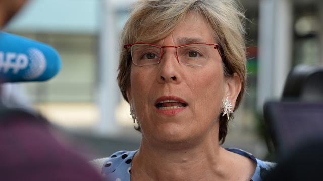 La sénatrice socialiste française Marie-Noëlle Lienemann. [AFP - Jean-Pierre Müller]