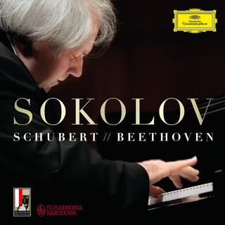 Pochette de l'album "Schubert//Beethoven" de Grigory Sokolov.