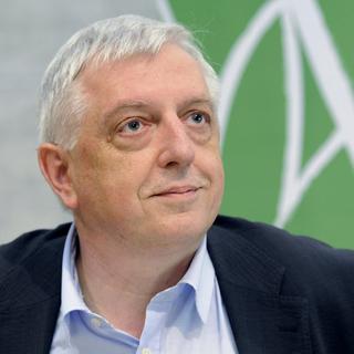 L'ancien président des Verts Ueli Leuenberger. [Lukas Lehmann]