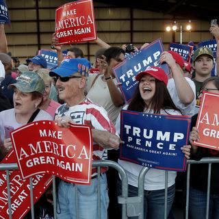 Des partisans de Donald Trump à Colorado Springs, le 17 septembre 2016. [Mike Segar]
