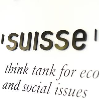 Le logo du "think tank" indépendant Avenir Suisse. [Keystone - Walter Bieri]