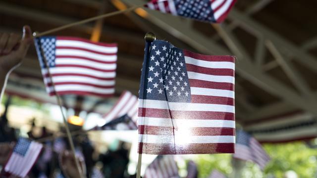 Le drapeau américain. [AFP - Saul Loeb]