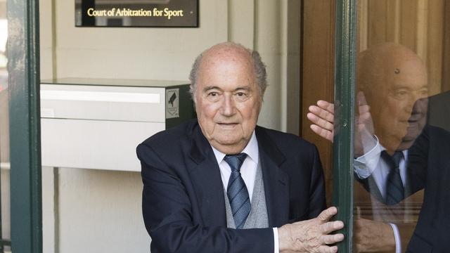 Sepp Blatter est désormais fixé sur son sort. [Laurent Gilliéron]