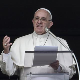 Le pape François, photographié le 10 janvier. [Andreas Solaro]