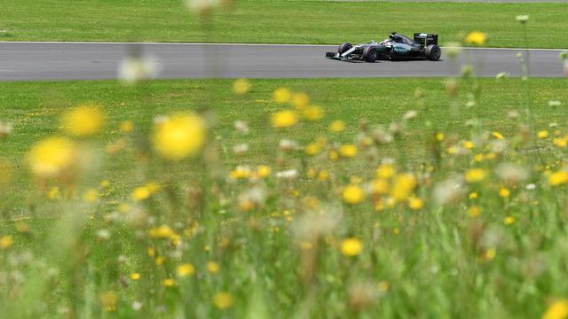 Hamilton a mis plus d'une seconde et 3 dixièmes dans la vue de l'Allemand Huelkenberg. [Kerstin Joensson]