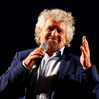 Beppe Grillo, fondateur du Mouvement 5 étoiles. [Reuters - Remo Casilli]