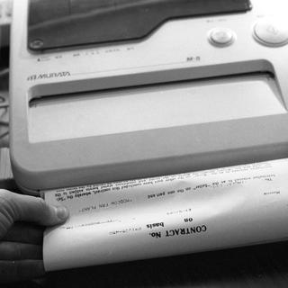 Le télécopieur, ou fax, a connu son essor dès les années 80. [RIA Novosti/Sputnik/AFP - A. Solomonov]