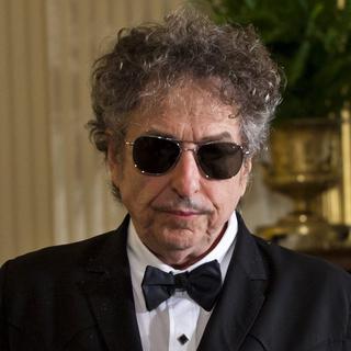 Malgré son absence à la cérémonie, Bob Dylan a précisé qu'il était honoré par le prix Nobel. [EPA/keystone - Jim Lo Scalzo]