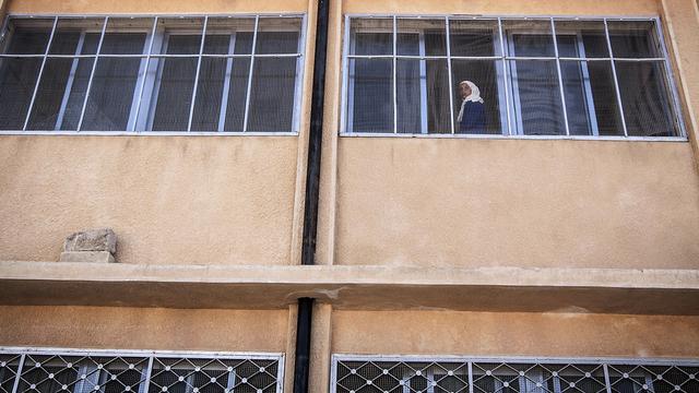 Une école de Madaya photographiée en 2013, avant le siège par le régime de Damas. [AP]