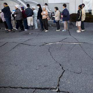 Plus de 100'000 personnes ont été déplacées au Japon à la suite des séismes des derniers jours. [Richard Atrero de Guzman / Anadolu Agency]