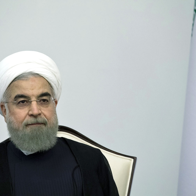 Hassan Rohani appelle à "punir" l'Arabie saoudite pour ses "crimes". [Sputnik/AFP - Sergey Guneev]