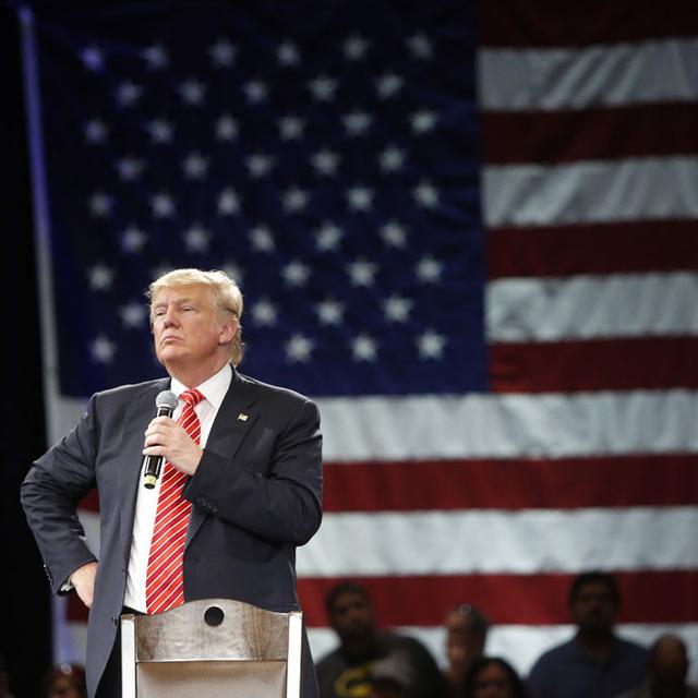 Donald Trump. [GETTY IMAGES NORTH AMERICA/AFP]