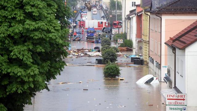 La Bavière a été durement touchée par les inondations. Quatre personnes y ont perdu la vie.