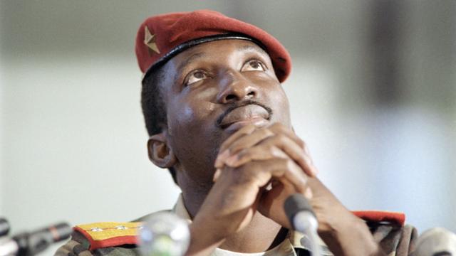 Thomas Sankara a été président du Burkina Faso de1983 à 1987. [AFP - Dominique Faget]