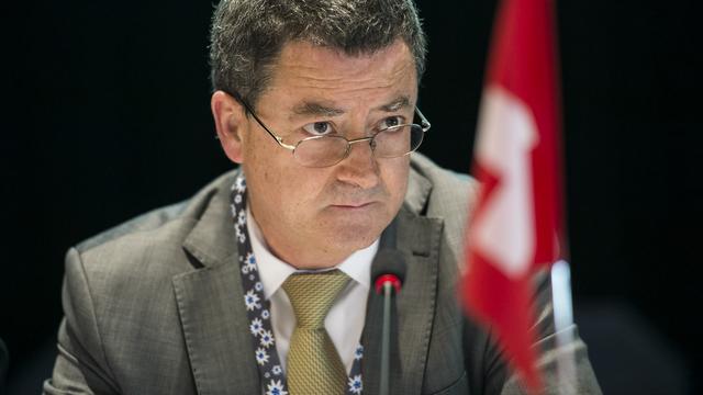 Le remplaçant d'Yves Rossier au DFAE devrait être connu vendredi. [Keystone - Jean-Christophe Bott]