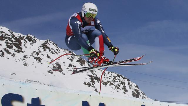 Peter Fill a fait le plein de confiance avant la descente de mercredi. [Keystone - Shin Tanaka]