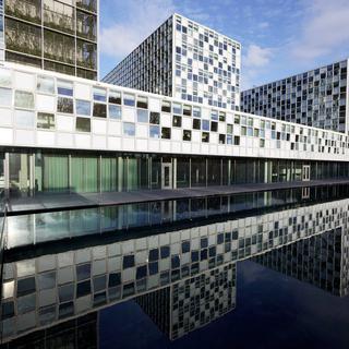 Le siège de la Cour pénale internationale à La Haye, aux Pays-Bas. [Keystone - EPA/MARTIJN BEEKMAN]
