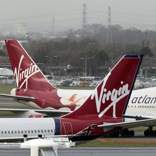 L'avion de la compagnie Virgin Atlantic survolait l'Irlande quand il a été visé par un laser. [Lefteris Pitarakis]