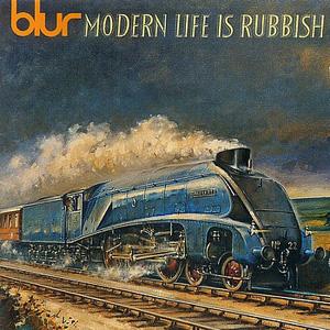 La pochette de l'album "Modern Life is Rubbish" de Blur. [Blur]