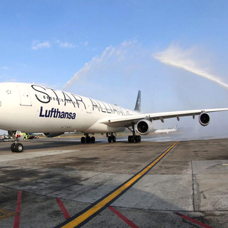 Lufthansa vient d'inaugurer sa nouvelle liaison aérienne vers Panama City. [EPA/Keystone - Airport of Tocumen]