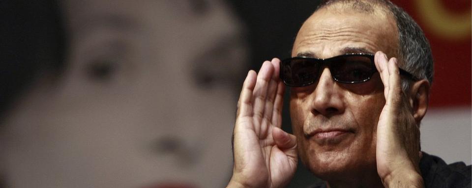 Abbas Kiarostami, lors d'un festival de cinéma en Corée du Sud, en 2010.