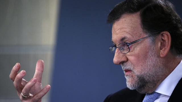 Mariano Rajoy estime que la Catalogne ne pourra pas échapper à de nouvelles élections régionales. [Juan Medina - Reuters]