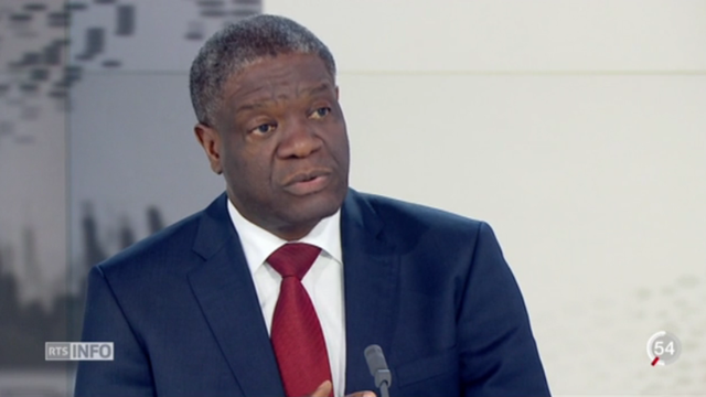 Denis Mukwege était présent sur le plateau du 19h30.