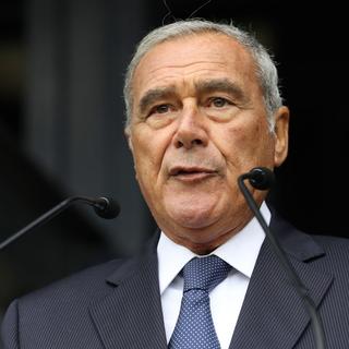 Le président du Sénat italien Pietro Grasso. [Lega/AFP - Virginie Lefour]