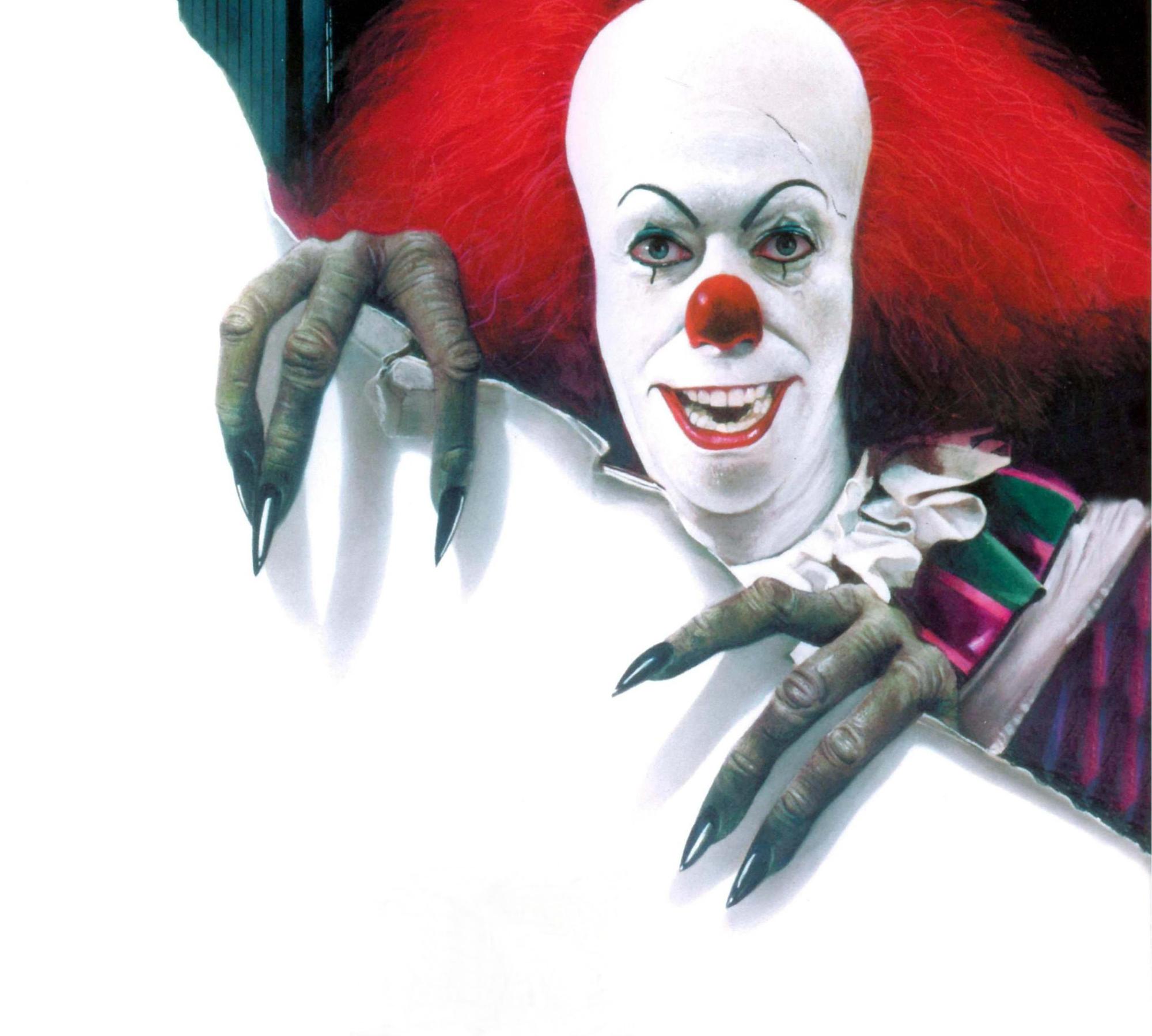 Le clown terrifiant imaginé par Stephen King dans "Ça" a pris vie à la télévision dans les années 90. [afp - Lorimar TV/WB TV / The Kobal Collection]