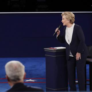 Le deuxième débat entre Hillary Clinton et Donald Trump a été des plus virulents. [Jim Young]