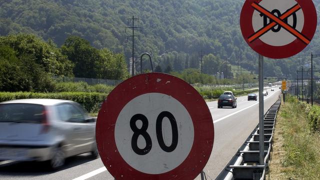 La limitation à 80 km-h pourrait se généraliser lors des heures de pointe.