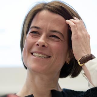 Petra Gössi est la nouvelle présidente du PLR suisse. [Keystone - Georgios Kefalas]
