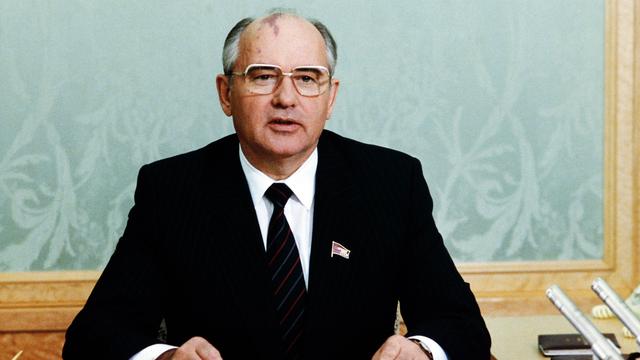 Mikhail Gorbachev s'exprime après Tchernobyl [Tass photo]