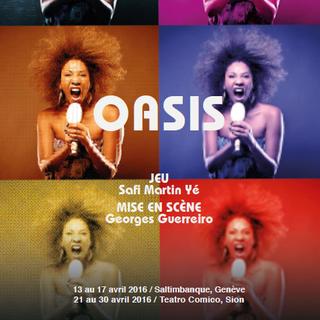 L'affiche du spectacle "Oasis" avec Safi Martin Yé. [DR]