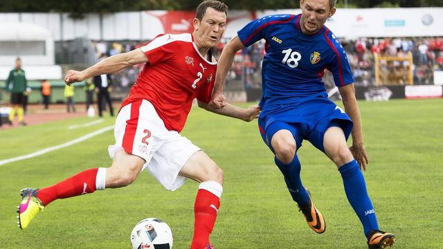 Lichtsteiner et la Suisse n'ont pas vraiment rassuré contre la Moldavie.