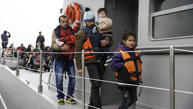 Deux premiers bateaux ont quitté Lesbos pour la Turquie (image d'illustration). [Alkis Konstantinidis]