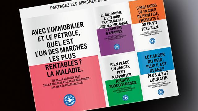 La campagne de Médecins du monde Suisse ne se déclinera que sur le web. [Médecins du monde]