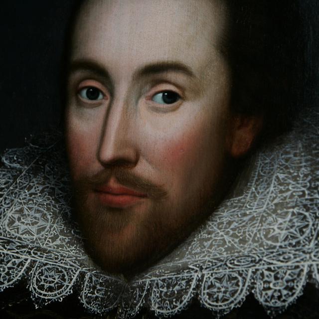 Le portrait de William Shakespeare (1564-1616) lors de sa vente aux enchères en 2009. [AFP - Lefteris Pitarakis]
