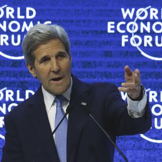 John Kerry rejette toute idée de fatalité dans le cours actuel des événements mondiaux. [Reuters - Ruben Sprich]