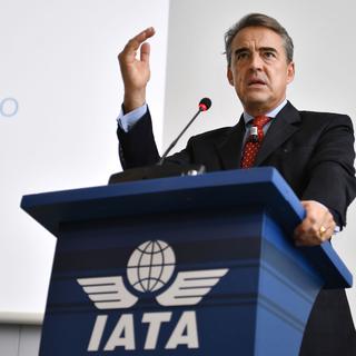 Le nouveau directeur général de IATA Alexandre de Juniac. [AFP - Fabrice Coffrini]