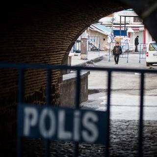 Le quartier Sur de Diyarbakir est en état de couvre-feu. [NurPhoto / AFP - Aurore Belot]