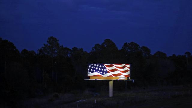 Un drapeau américain. [Keystone - AP/Patrick Semansky]